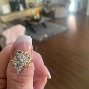 Vintage 10Kp diamond ring